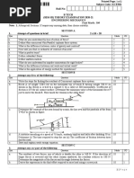 Btech Ce 3 Sem Engineering Mechanics Kce301 2021