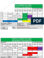 Mathematics (Semester-Wise)