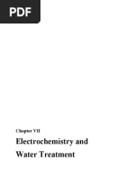 Electrochemistry and Water Treatment