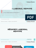 Régimen Laboral REMYPE