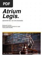 Atrium Legis - Boletín Jurídico Octubre 2022