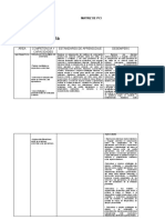 MATRIZ DE PCI-2021 MATEMATICA 1ro Sec