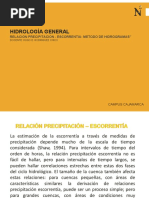 9.1. Relación Precipitación Escorrentía - Método de Hidrogramas PDF