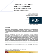 La Inteligencia Emocional en El Area de Ventas PDF