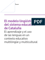 Model Linguistic Catalunya CAS