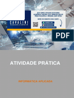 Atividade Prática - Informática Aplicada