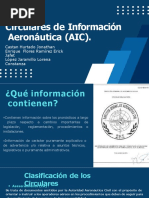 EQUIPO 5 Circulares de Información Aeronáutica (AIC)