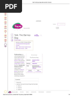 Talk - The Barney Bag - Barney Wiki - Fandom