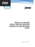 Manual de Usuario Portal Web Del RGAE