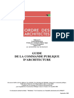 Architecte Marches PDF