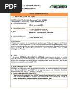 Analisis Sentencia T-030 de 2000 PDF