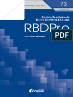 Revista Brasileira de Direito Processual - RBDpro Nº 73