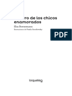 Primeras Paginas El Libro de Los Chicos Enamorados