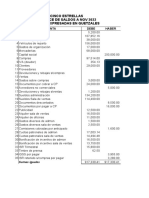 Cinco Estrellas Balance de Saldos A Nov 2022 Cifras Expresadas en Quetzales