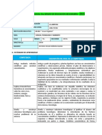 Formato Planificacion Curricular Anual Modificar