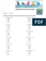 Soal Perubahan Satuan Panjang Level 3 A