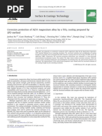 Corrosion Protection of AZ31 Magnesium Alloy by A TiO2 Coating Prepared by LPD Method