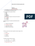 Respiratory - 2 - Ws - Grade 8 Penabur - Answer