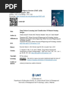 Deep Feature Learning and Classification of Remote Sensing Images