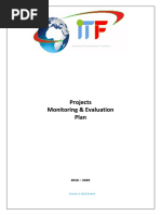 Monitoring Evaluation Plan