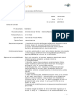 Constancia de Inscripción para Uso Exclusivo Del Postulante