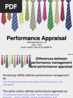 9 & 10. Performance Appraisals - 2018