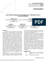 Long-Term Performance of Elastomer Seals - From Aging Tests To Lifetime Estimations