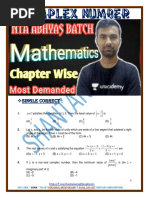 Complex Number PDF