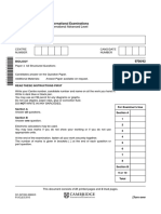 Cambridge International Advanced Level