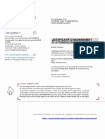 Justificatif de Domicile PDF