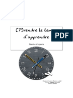 (P) Rendre Le Temps D'apprendre