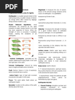 DRRR - Earthquake Hazards