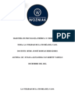 La Utilidad de La Teoria Del Caso