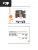 Condensers and Evaporators