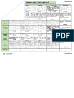 Rúbrica para Evaluar Producto Académico #1: Criterios Excelente Bueno Regular Debe Mejorar No Logrado