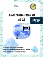 Inv Unidad1 Abastecimiento de Agua