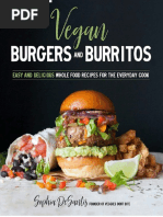 Vegan Burgers Burritos by Sophia DeSantis Español