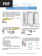 Hidrostática - Densidade