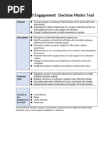 Decision Matrix Template 29 21 08