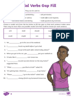 Modal Verbs Gap Fill