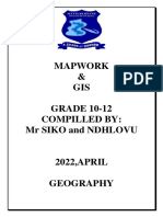 Mapwork & GIS GRADE 10-12 Compilled By: MR Siko and Ndhlovu