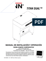 Bunn Titan Dual Installation