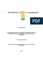 Desarrollo Embrionario y Postnatal de Los Sistemas Visual y Esquelético en Aves Precociales y Altriciales: Estudio Comparado