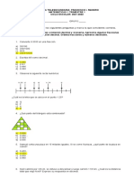 I. INSTRUCCIONES: Lee Las Siguientes Preguntas y Marca La Que Consideres Correcta