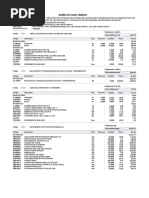 Analisis de Costos Unitarios