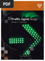 Traffic Signal Design: Section 2 - Warrants