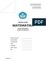 Modul Ajar Matematika Kelas 4 Semester 2 (Gurusekali)