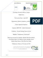 Practica No. 1 Turbidimetria y Nefelometria-Cationes