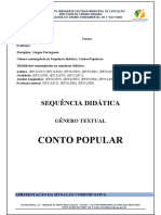 Contos Populares - SEQUENCIA DIDÁTICA - FINALIZDA