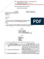 Exam Methods of Research